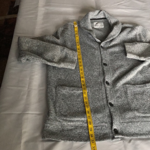 Women’s size XXL Sonoma button up gray two pocket sweater - Picture 6 of 7